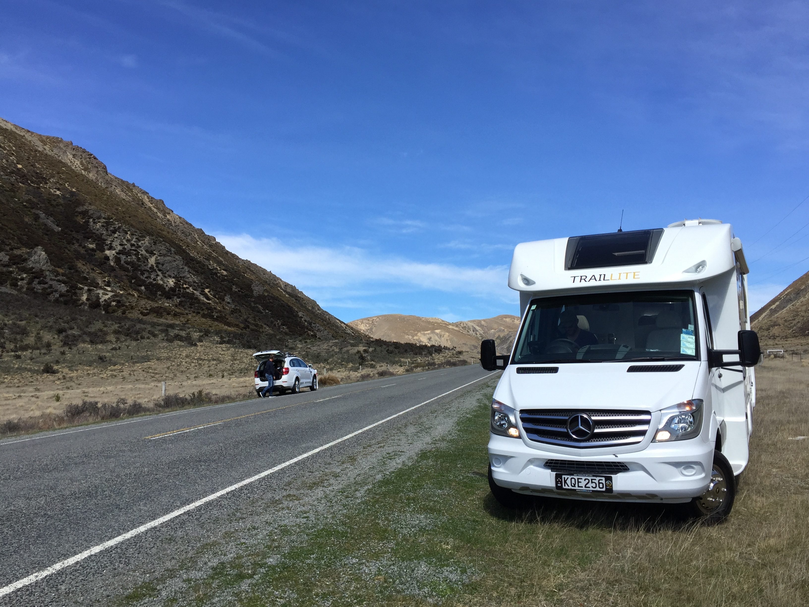 A motorhome or caravan trip from Christchurch to Greymouth